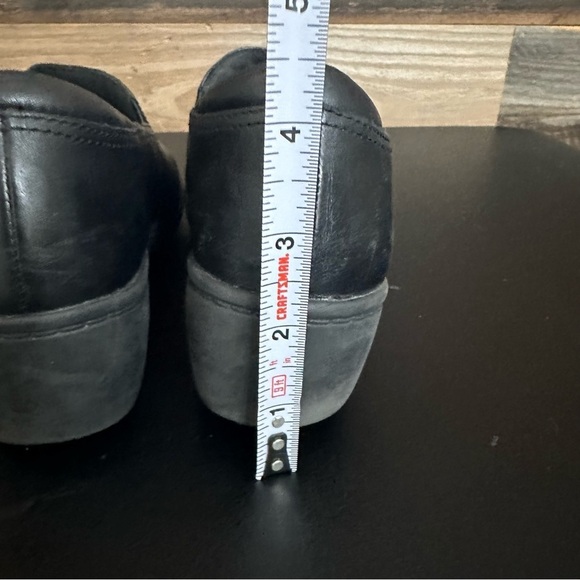 Clarks Grasp Chime Slip Resistance Work Clogs Women's Black Slip On Size 8M - Picture 4 of 10